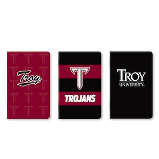 Set of 3 School Spirit Pocket Sized Mini Notebooks