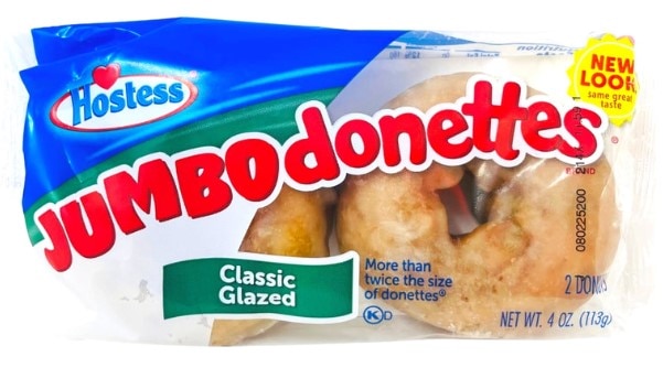 Hostess Jumbo Glazed Donettes