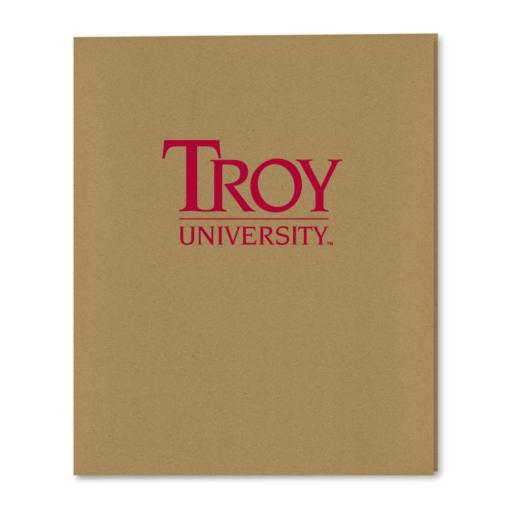 Recycled Emblematic Kraft 2 Pocket Folder