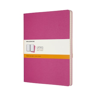 Moleskine Cahier Journal (Set of 3) XXL Ruled Kraft Brown Soft Cover