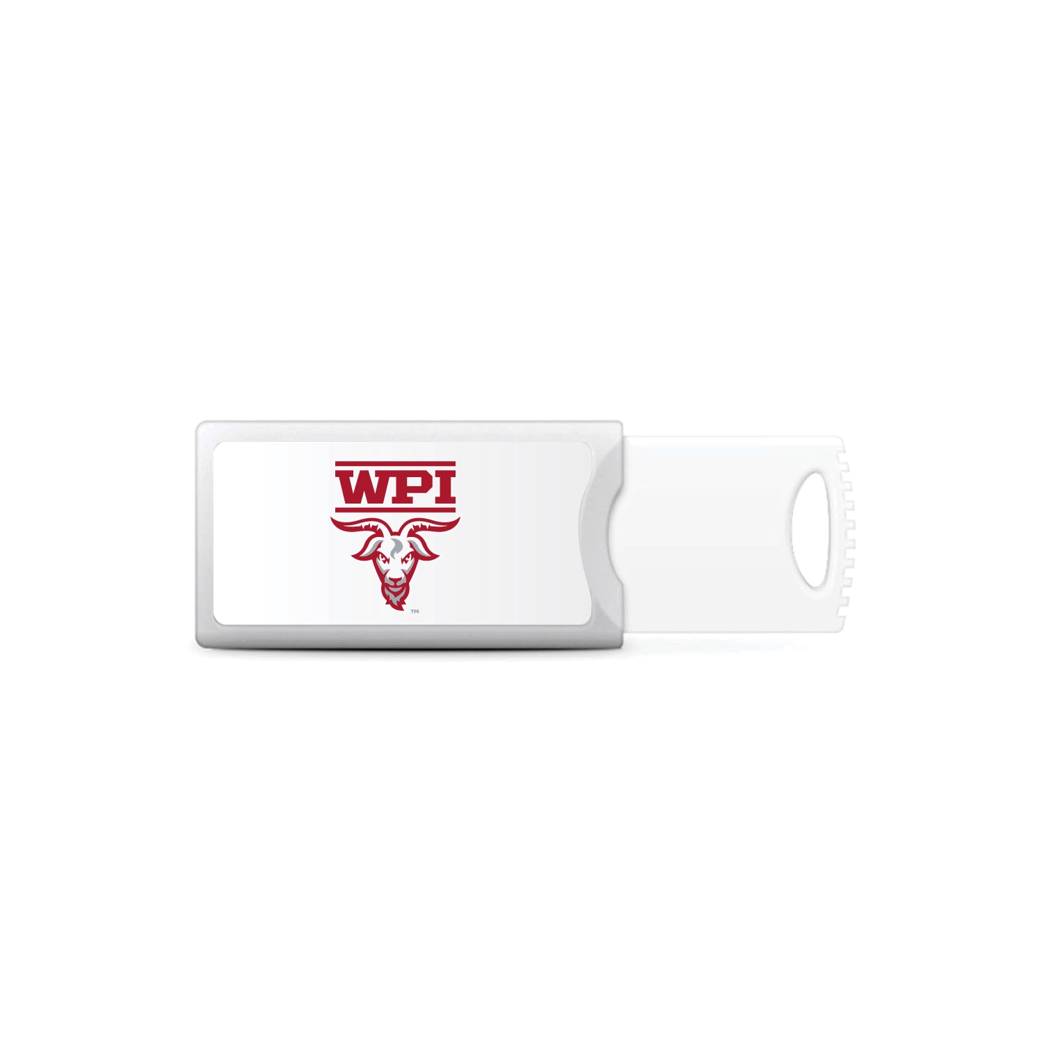 Worcester Polytechnic Institute - Push USB 2.0 Flash Drive, Classic V1 - 32GB