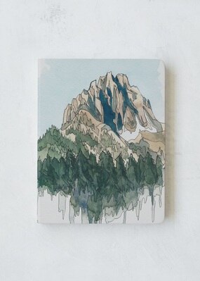 Denik Drawing Mountains Sketchbook