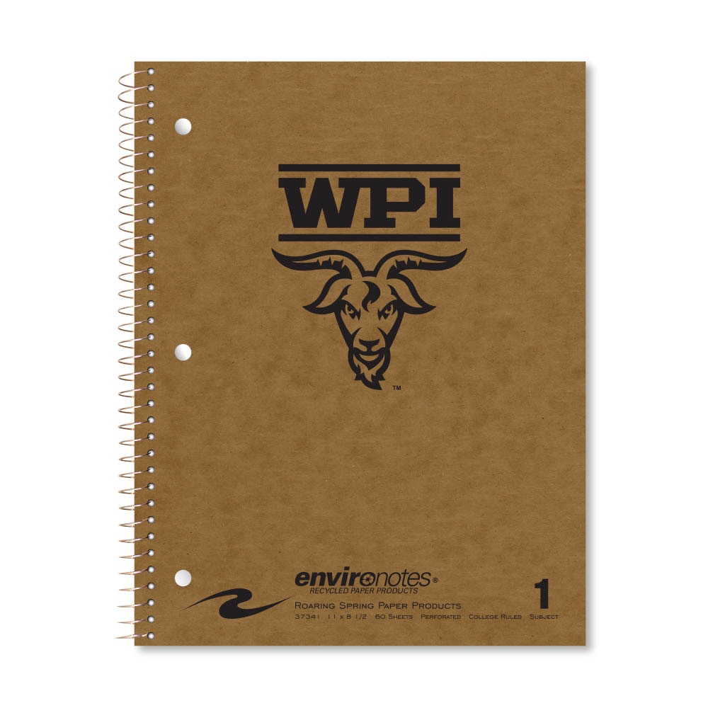 Premium 1 Subject Recycled Notebook, Classic