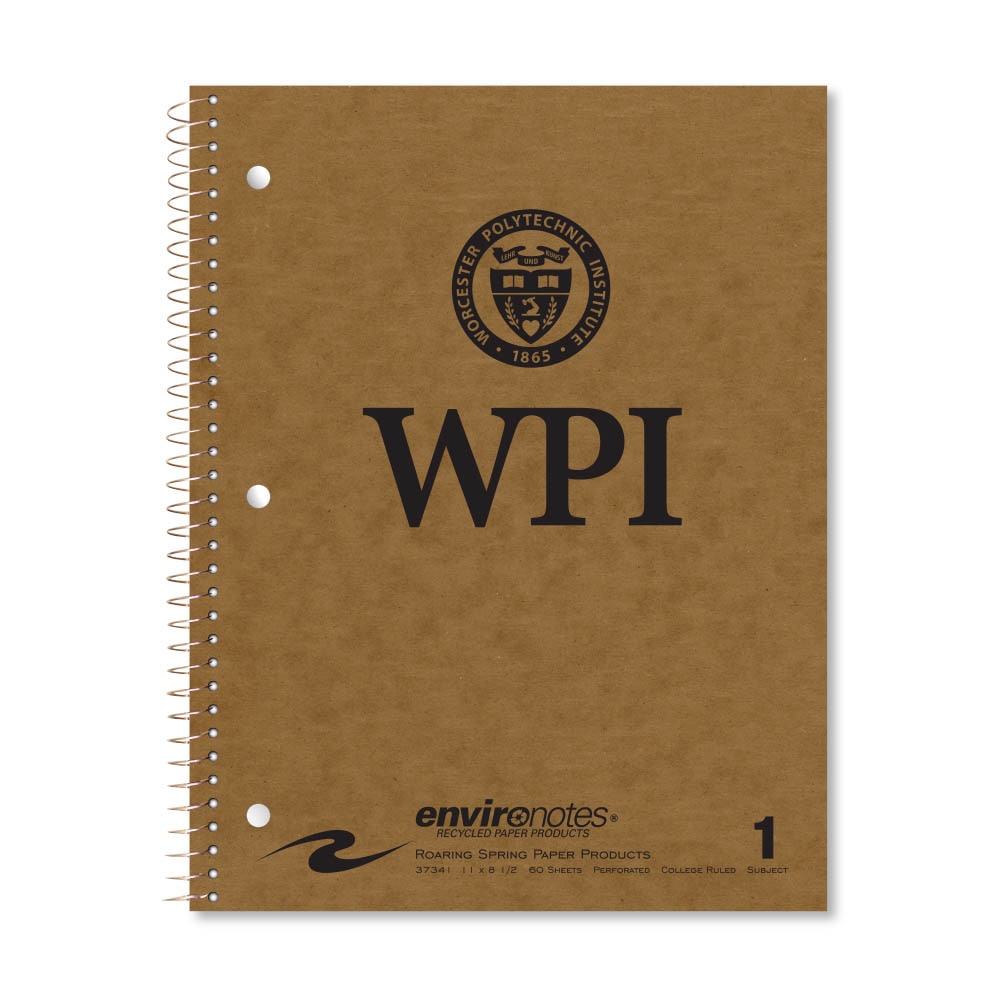 Premium 1 Subject Recycled Notebook