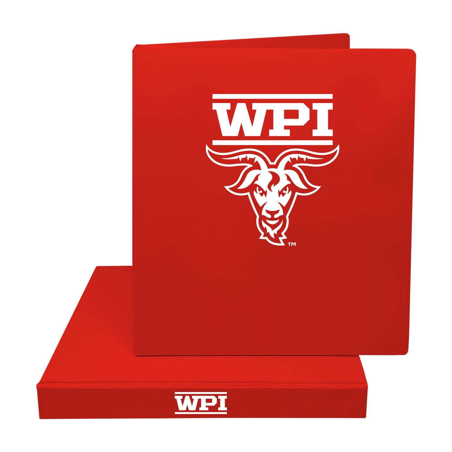 1" Imprinted Binder Mascot