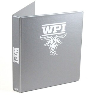 1 Inch Vinyl Binder 8.5x11 Round Ring 1 Color Imprint