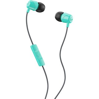 Skullcandy Jib In-Ear Earbuds with Mic- Miami/ Black