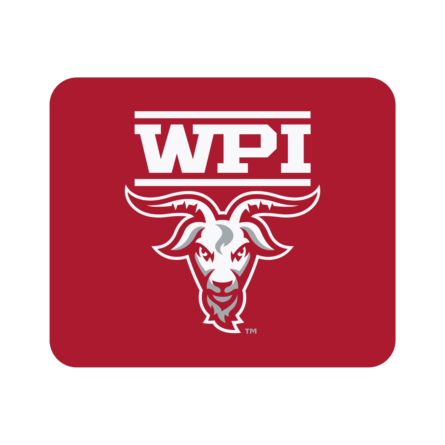 Worcester Polytechnic Institute - Mousepad, Primary Classic